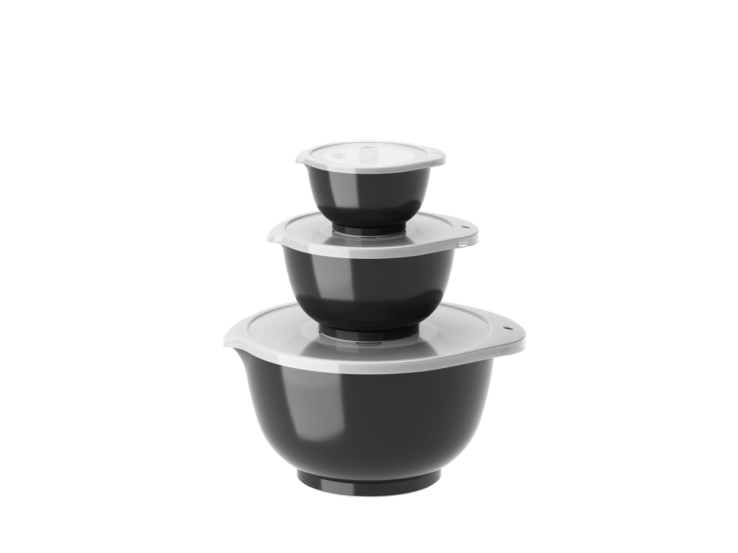NEW Margrethe-sæt 6 dele 0,25 + 0,75 + 3 L Carbon black 1 NEW Margrethe-sæt 6 dele 0,25 + 0,75 + 3 L Carbon black