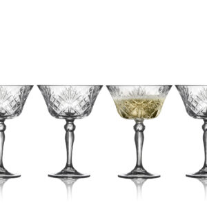 Champagneskål Melodia 26 cl 4 stk.