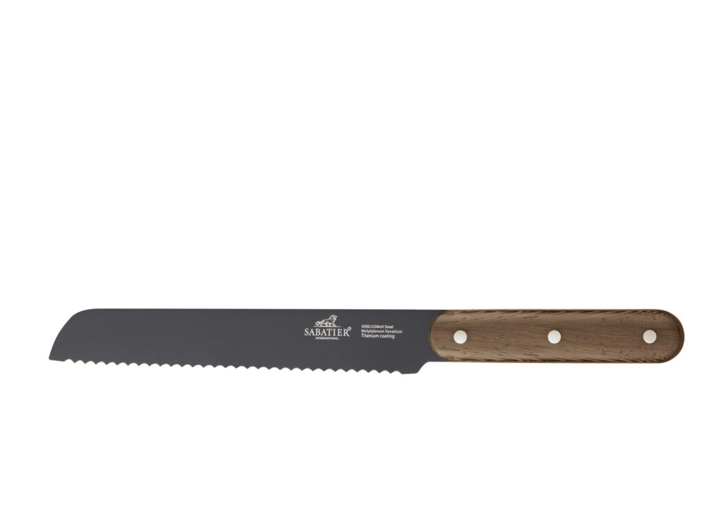 Knivsæt Phenix Walnut 4 dele Sort/valnøddetræ