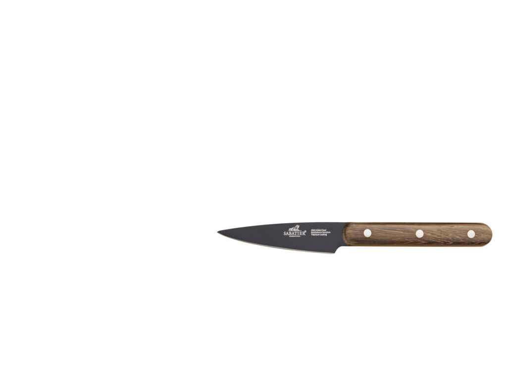 Knivsæt Phenix Walnut 4 dele Sort/valnøddetræ