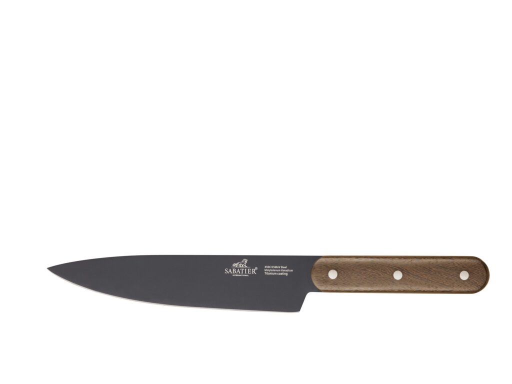 Knivsæt Phenix Walnut 6 dele Sort/valnøddetræ