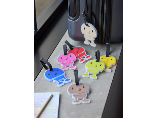 Hoptimist Bag tag Red