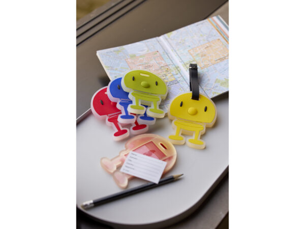 Hoptimist Bag tag Red