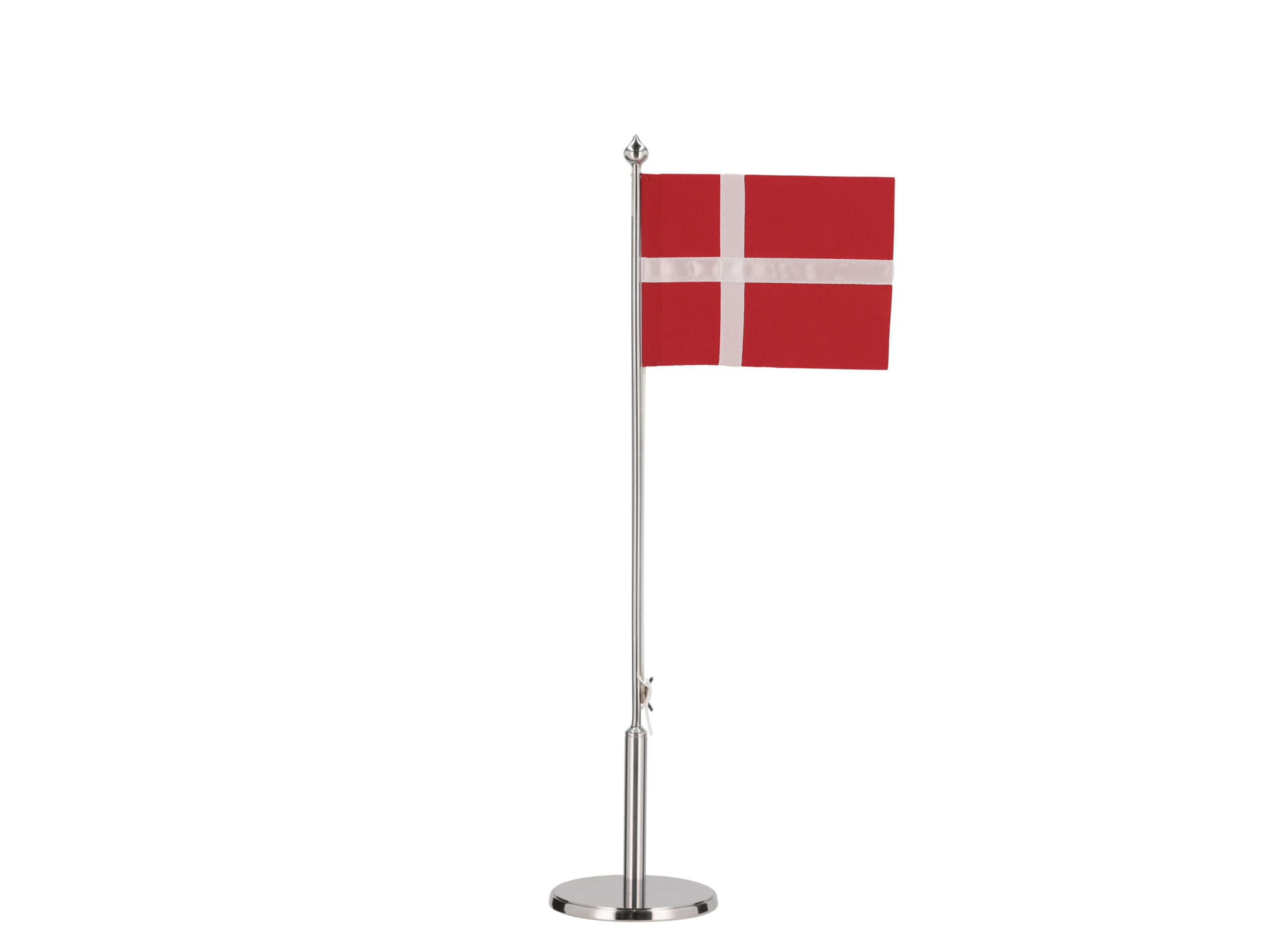 Flagstang DK 40,5 cm Blankt stål